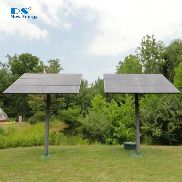 Soldriven pump för vattenfall